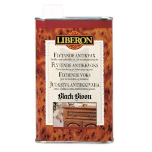 Liberon black bison antikkvoks flytende