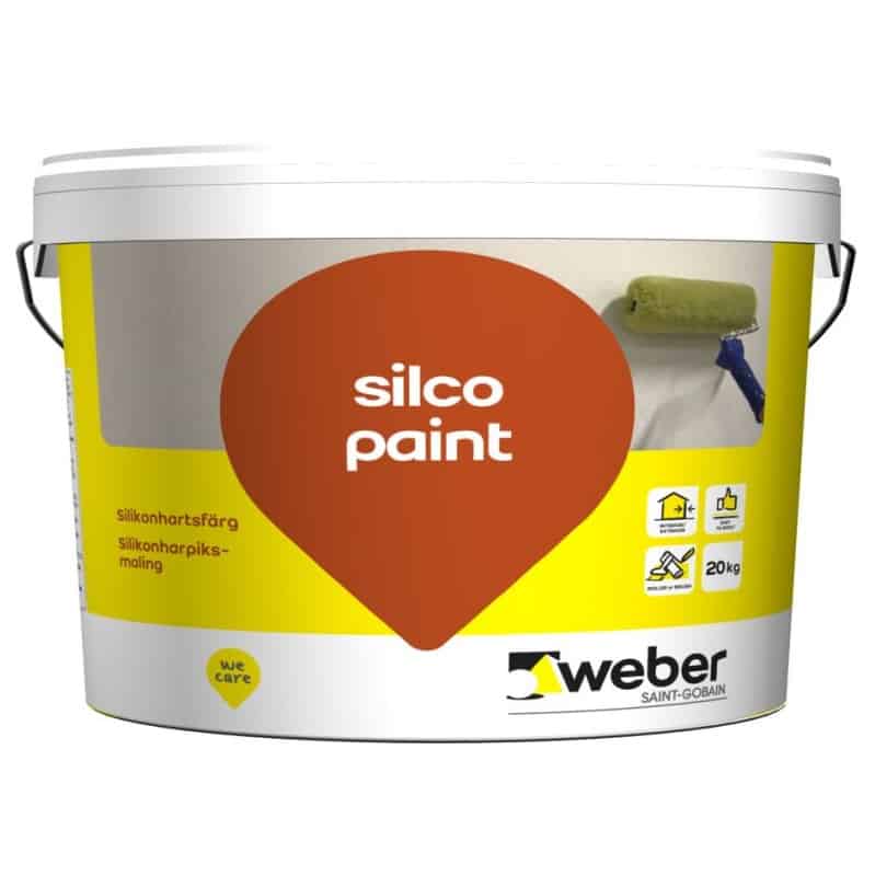 Silikonharpiksmaling Silco Paint 15 kg Maxmaling.no