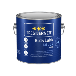 TreStjerner Gulvlakk Color 2,7 liter