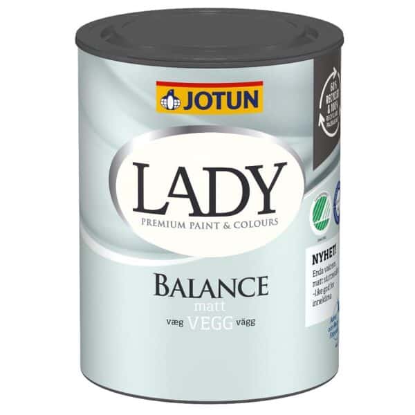 Jotun Lady Balance - Matt og god for inneklimaet 0,68 liter